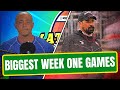 Josh Pate's MOST Important Week One Games (Late Kick Extra)