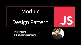 Module pattern in Javascript Design Pattern #71