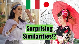 7 Surprising Similarities between Italian and Japanese!? Stereotypes are wrong...