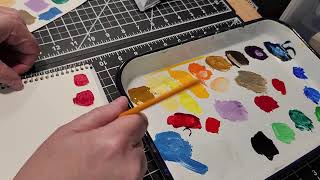 Egg Tempera Paints - Such Vibrant Colors!