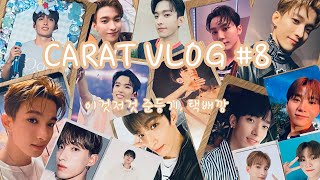 [CARAT VLOG #8] SEVENTEEN 이것저것 준등기, 택배깡 | 캐럿로그