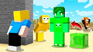 Transformei Meus Amigos em Mobs do Minecraft!