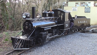 Bickington Steam Railway SR&RL No 24 Sandy - February 2017