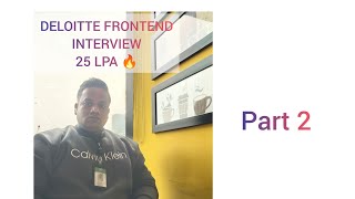 deloitte javascript interview big 4 interview preparation [25 LPA] Cracked #javascript #big4