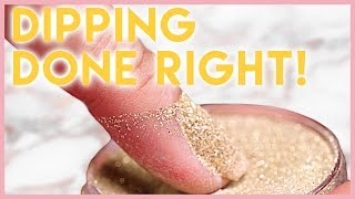 How To Apply Dip Powder on Natural Nails | Step by Step