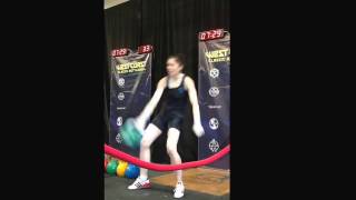 25.03.17 24kg snatch, 102 reps at the West Coast Classic at the Ice Chamber