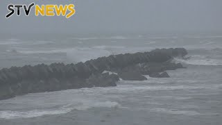 【台風１４号が温帯低気圧に】引き続き太平洋側で高波に警戒　北海道