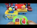 뽀로로 무선 타운버스 수륙양용차 또봇 세모 장난감 pororo mini cars u0026 tobot toys