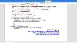 Java 9 Interface Features Video-37