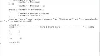 Chapter 5 - Program Exercise #8 part 4