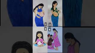 It depends on the mother how her baby will be #art #shortvideo #shorts #shortviral#🤯😱🥳😭#viralvideo