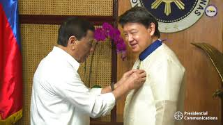 Conferment of the Order of Lakandula to FFCCCII President Dr. Henry Bon Liong