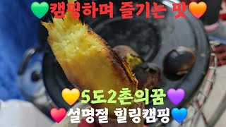 [5도2촌의꿈] 설명절 힐링의 하우스캠핑 4