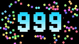 999 Seconds Pixels Explode Timer