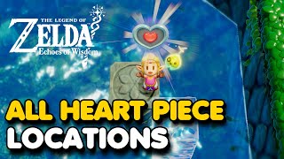 Zelda Echoes of Wisdom - All 40 Heart Piece Locations