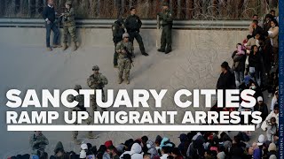 Sanctuary cities crackdown leads to migrant arrests, including alleged gang members