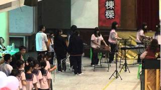 2011.11.17嘉義市音樂比賽管樂合奏國中B組-大業國中準備及進場.