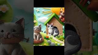 Cute Cats Song #cat #cute #song #kidsfun