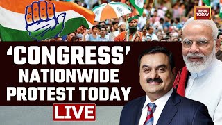 LIVE: ADANI SHARES UPDATE| Congress Plans Pan-India Street Protests | Adani Group News