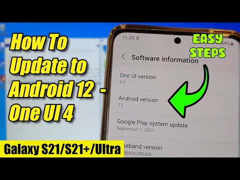 Galaxy S21/S21+/Ultra: Update to Android 12 and One UI 4 – with Odin3 Flash firmware