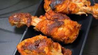 Tandoori chicken without oven || How to make chicken tandoori || best crispy fried chicken