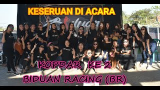 Keseruan si Ratu Dogy diacara Kopdar Biduan Racing (BR) yang ke 2