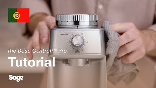 the Dose Control™ Pro | Guia de limpeza do seu moinho de café | Sage Appliances PT