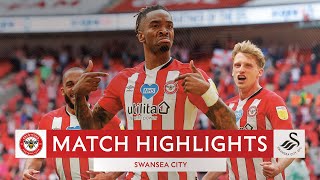 MATCH HIGHLIGHTS | Brentford book spot in top flight for first time in 74 years