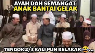 Anak Tergelak Masa Ayah Takbir Raya Undang Pelbagai Reaksi Netizen