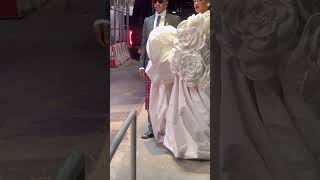 Rihanna and Asap Rocky leaving the Met Gala 2023
