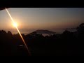 time lapse sunrise over mountains