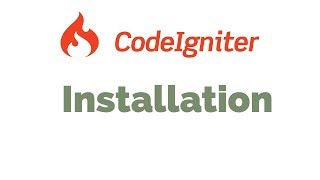 Codeigniter Tutorial #1 Installation Server