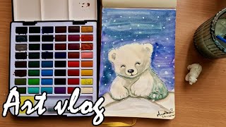 Art vlog| Pictez ce găsesc în oul Kinder Surprise| I paint what I get in the Kinder Surprise egg #17