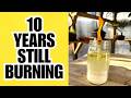 Emergency Candle Still Burns After 10 Years