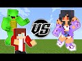 JJ and Mikey vs Aphmau.exe in Minecraft (Maizen Mizen Mazien Mazen Mazin)