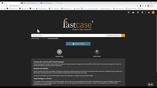 GA Bar Intro to Fastcase 7