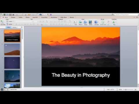 Add Audio that plays through your entire presentation Add Audio that plays through your entire presentation