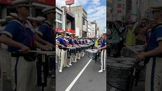 Drumline warm up 🔥｜2024 嘉義市國際管樂節｜#大洗高等学校マーチングバンド #大洗高等学校 #大洗高校 #茨城県立大洗高等学校 #BLUEHAWKS #青鷹