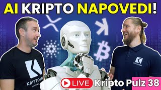 AI NAPOVEDI za KRIPTO v letu 2025! - Kripto Pulz LIVE 38