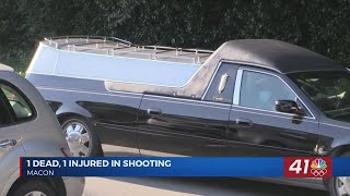Coroner: 1 dead, 1 hospitalized after Macon shooting