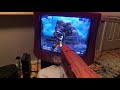 Time Crisis 3 Arcade Namco System 246 working home setup on a normal crt tv!!!