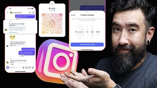 Instagram releases FOUR NEW FEATURES IN DM: translation, scheduling, QR code and music sticker