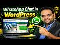WordPress WhatsApp Live Chat Plugin Setup Tutorial