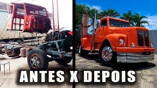 SCANIA 111 PICAPE ANTES E DEPOIS INACREDITÁVEL 🔥 APOGEU MOTORS #caminhão #truck #pickuptruck