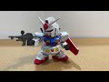 新手砌模型 「rx 78 2 sd gundam ex standard」