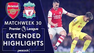 Arsenal v. Liverpool | PREMIER LEAGUE HIGHLIGHTS | 3/16/2022 | NBC Sports