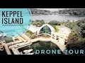 Marina Keppel Bay | Keppel Island | Drone Tour | Aerial Shots | Singapore History 4K