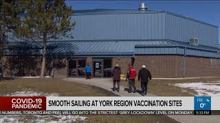'A pleasant experience': No lineups at York region vaccination sites