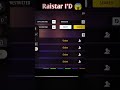 raistar uid in free fire raistar free fire uid shorts raistar @raistar