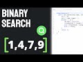 Leetcode 704: Binary Search | Java Solution